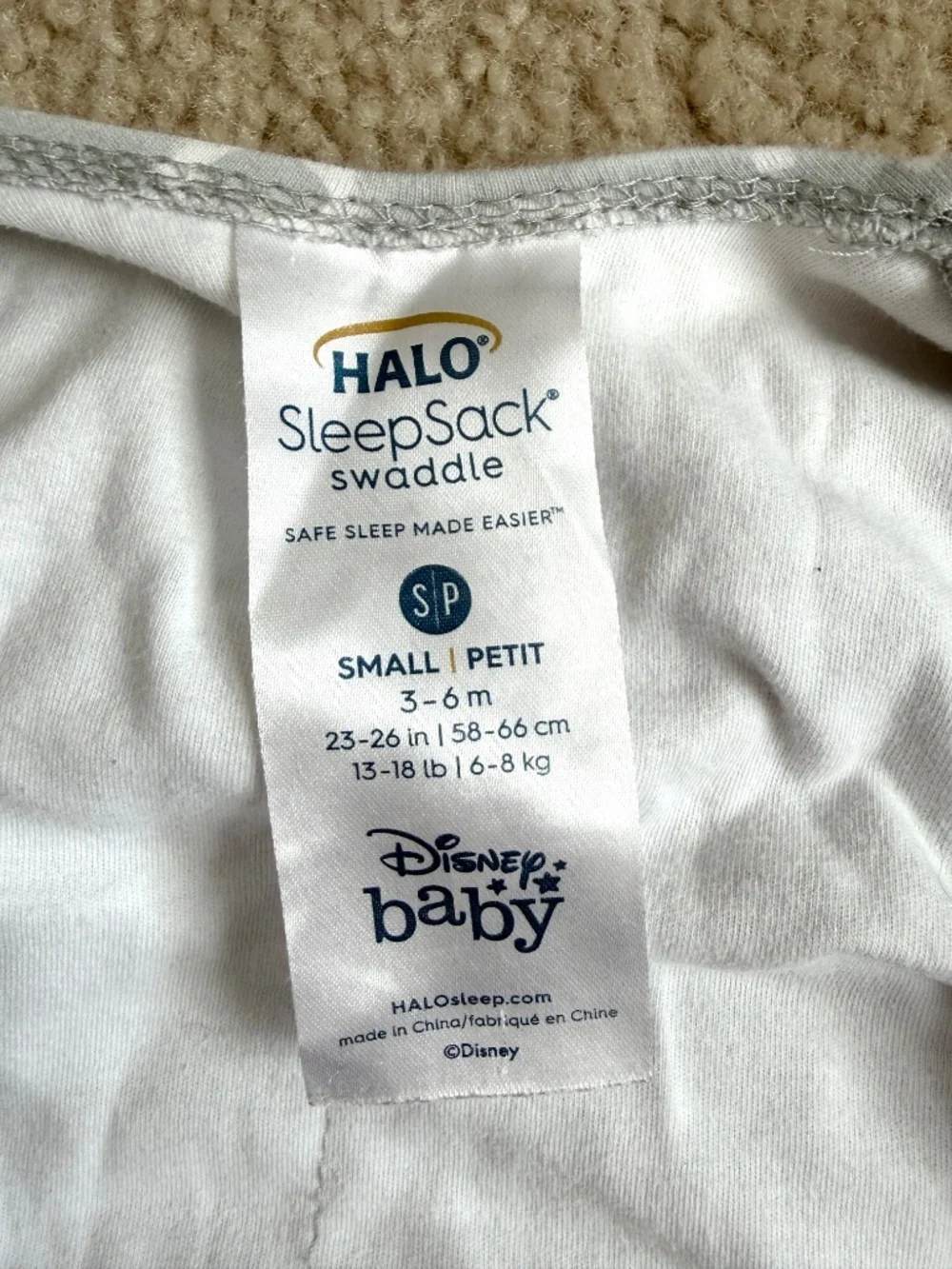 Halo disney sleep
